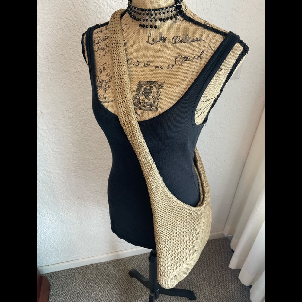Crossbody Straw Bag Earthly Treasures